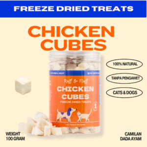 Chicken Cubes Freeze Dried Treats (2)
